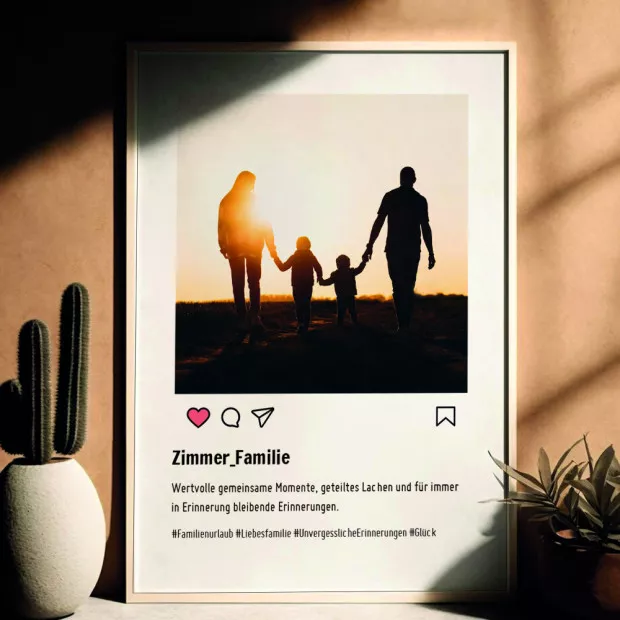 Affiche Insta à Personnaliser