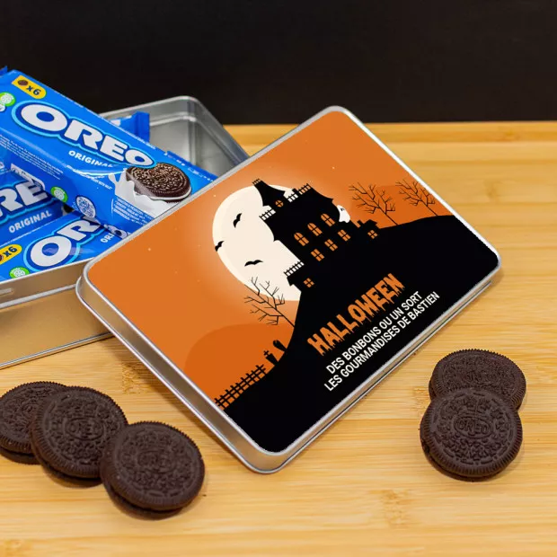 Boîte à Gourmandises Halloween à personnaliser