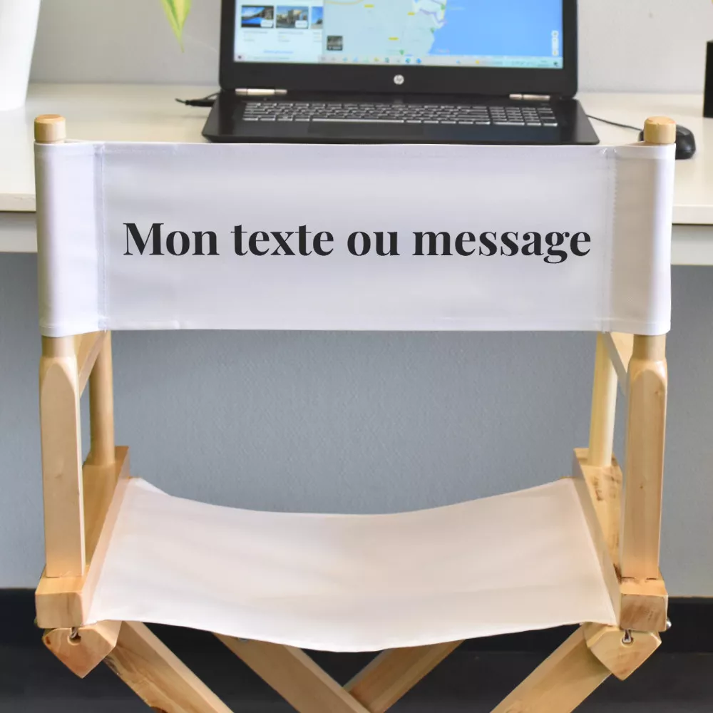 Dossier Chaise de Réalisateur à Personnaliser