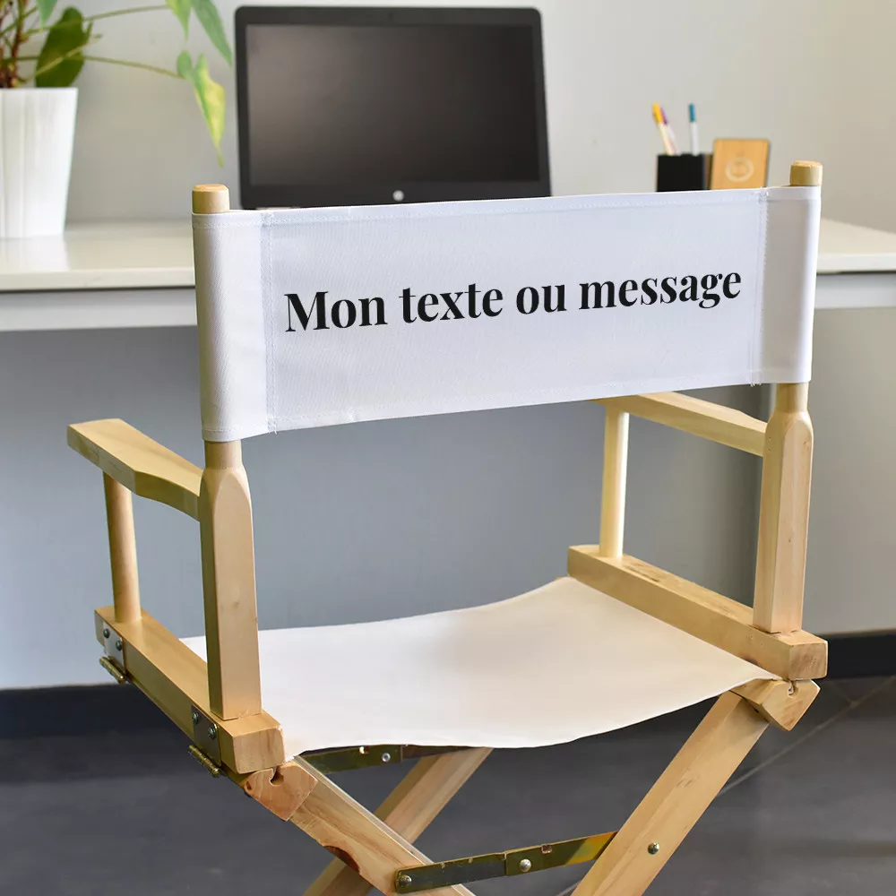 Dossier Chaise de Réalisateur à Personnaliser