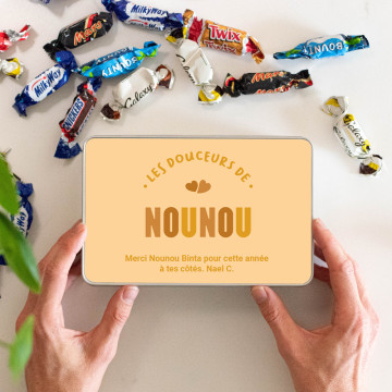 Boîte à Gâteaux Nounou à personnaliser