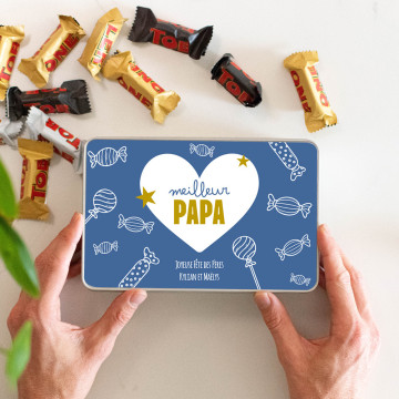 Boîte de Gourmandises Papa à personnaliser
