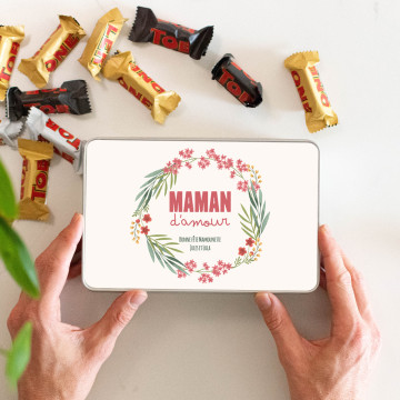 Boîte de Gourmandises Maman à personnaliser