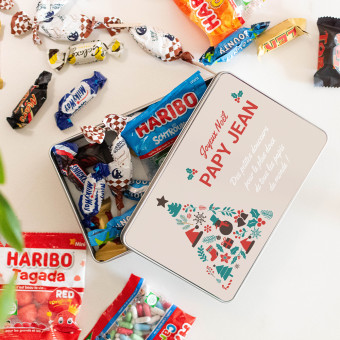 Boîte à Gourmandises Noël à personnaliser