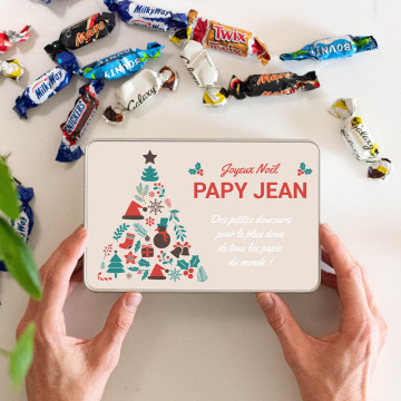 Boîte de Gourmandises Noël à personnaliser