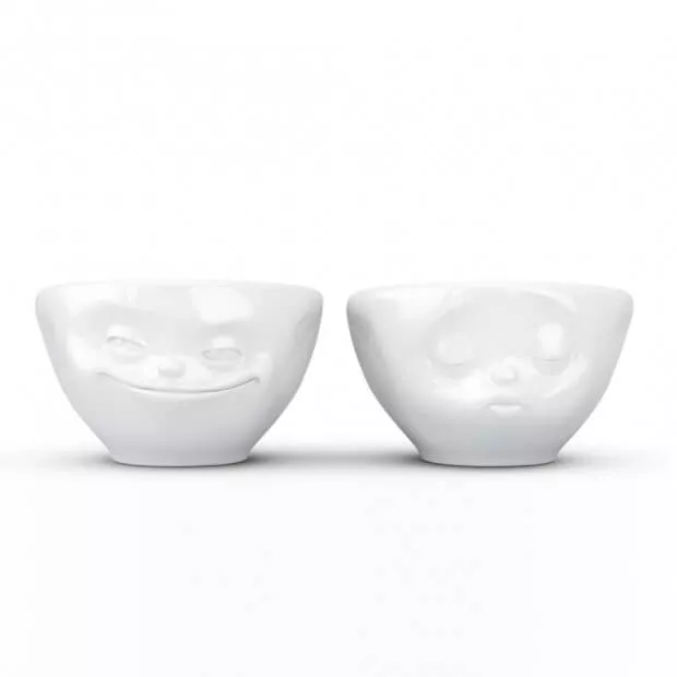 Set de Bols Bisous et Malin (x2) adorables !