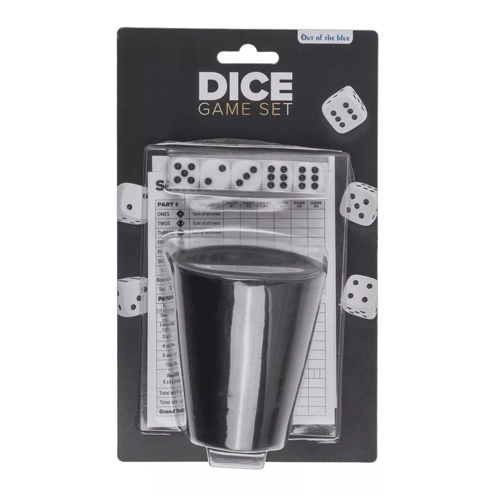 Jeu de Dés avec Gobelet de Lancer