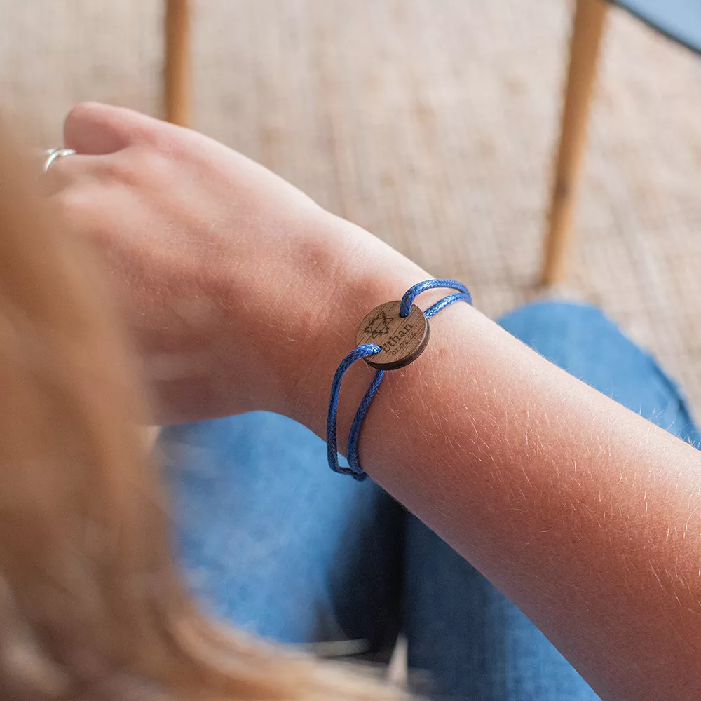Bracelet Bar Mitzvah à Personnaliser