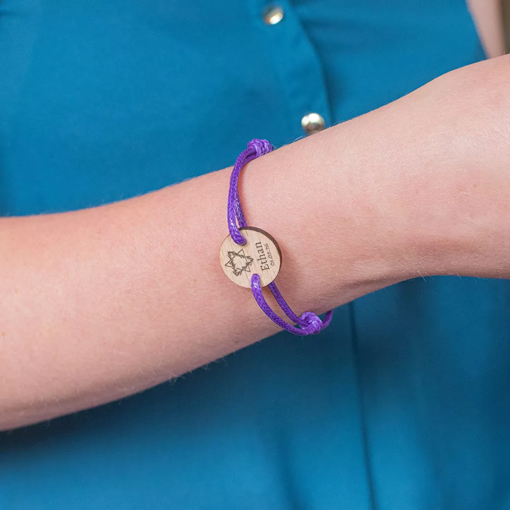 Bracelet Bar Mitzvah à Personnaliser