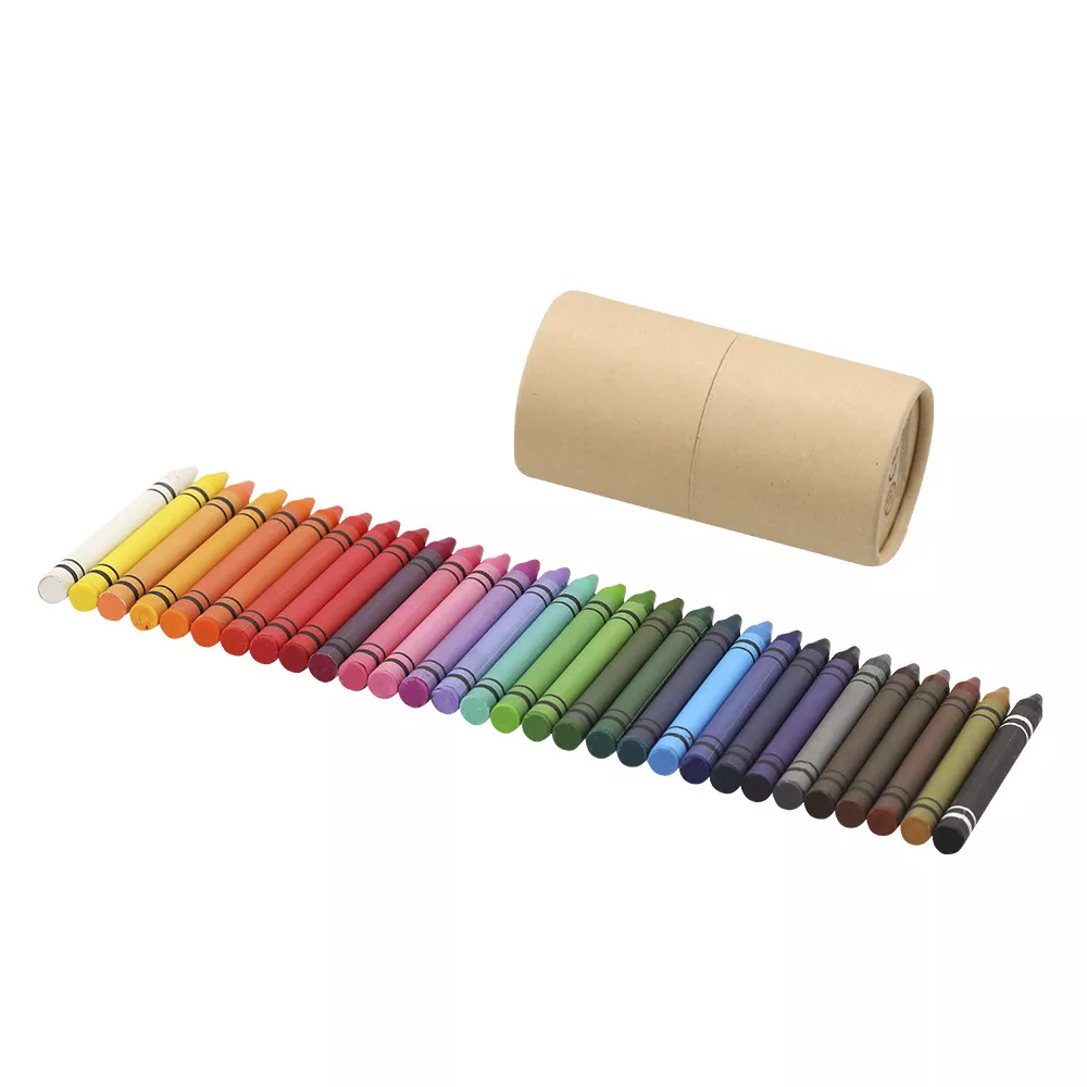 Boîte de 30 Crayons de Couleur Cire