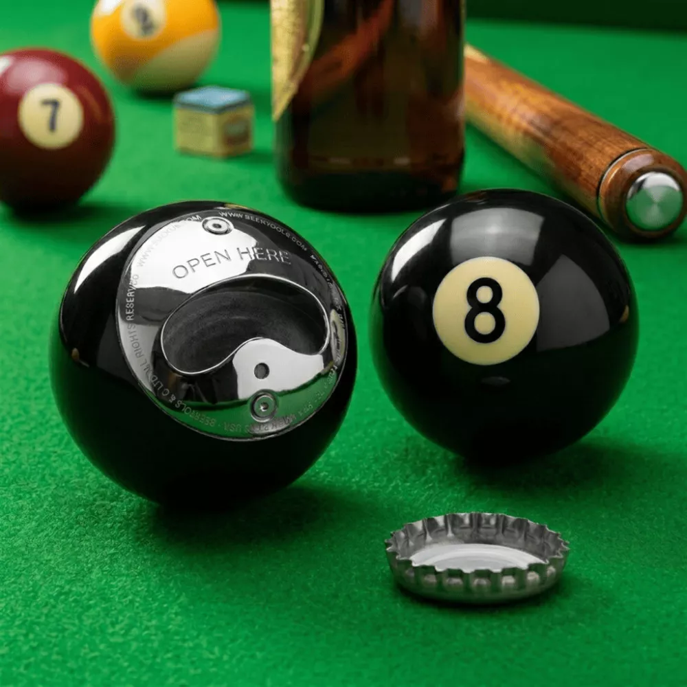 Décapsuleur Boule de Billard N°8 Décapsuleur Boule de Billard N°8