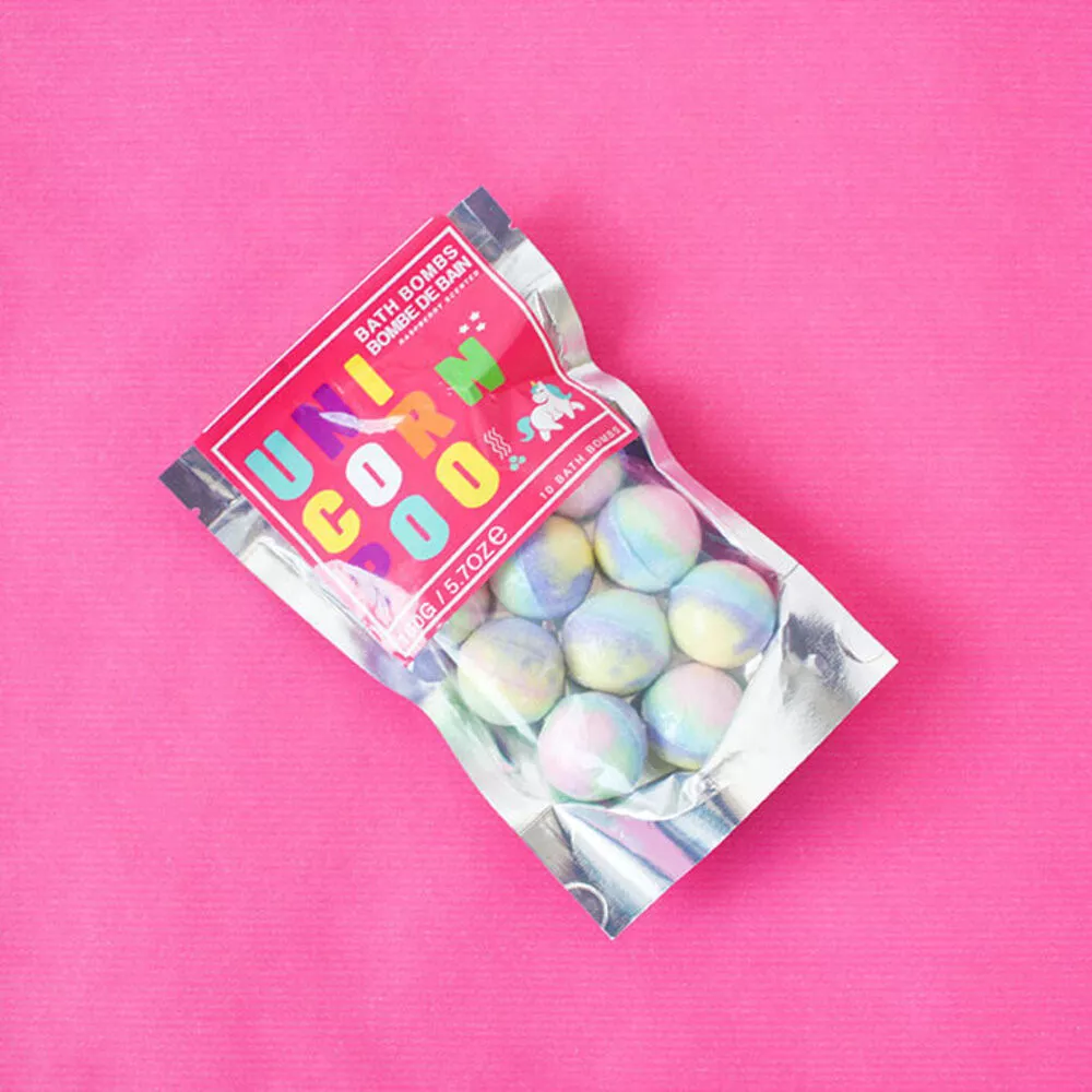Bombes de Bain Caca de Licorne (x10)