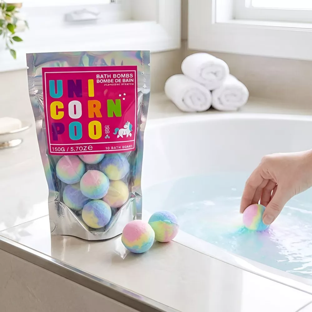 Bombes de Bain Caca de Licorne (x10) Bombes de Bain Caca de Licorne