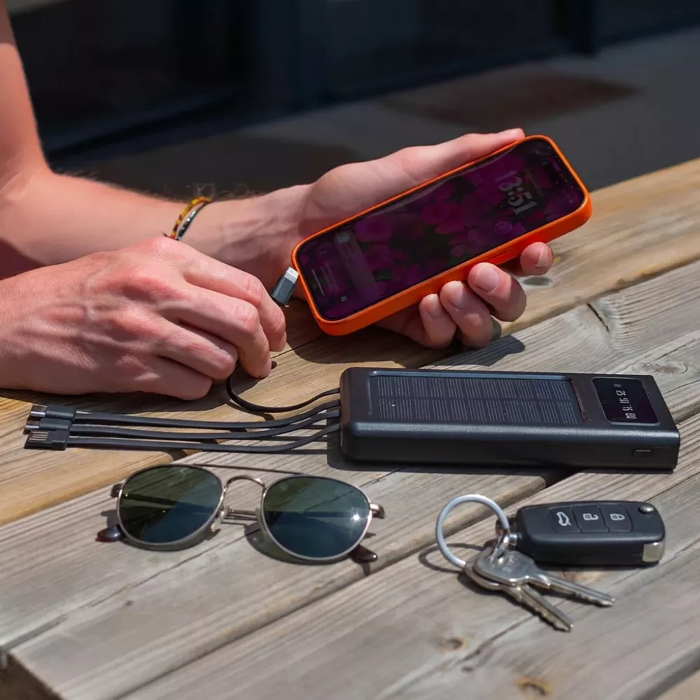 Batterie Externe Solaire 10000mAh Batterie Externe Solaire 10000mAh