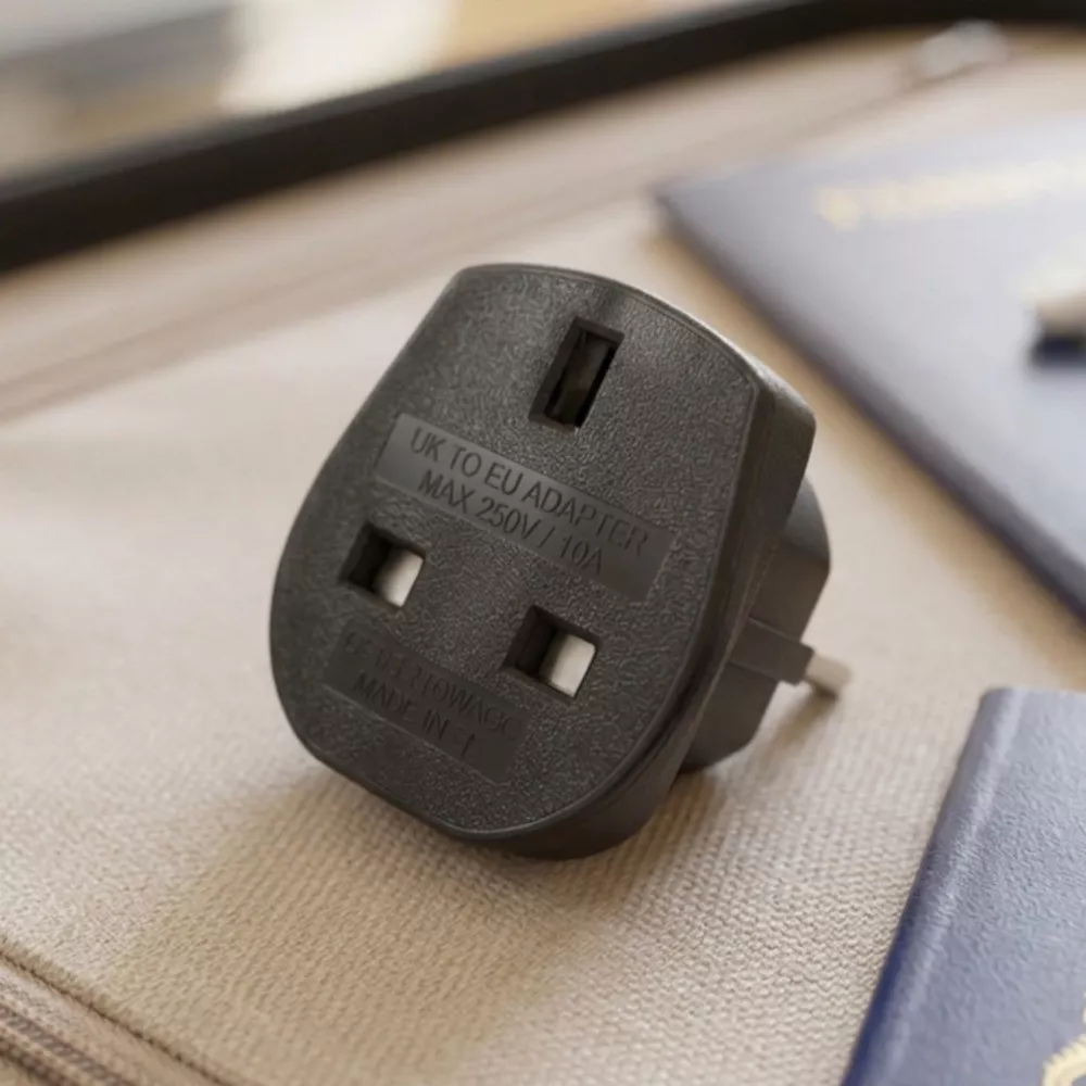 Adaptateur Secteur pour Voyage UK - EU Adaptateur Secteur pour Voyage UK - EU
