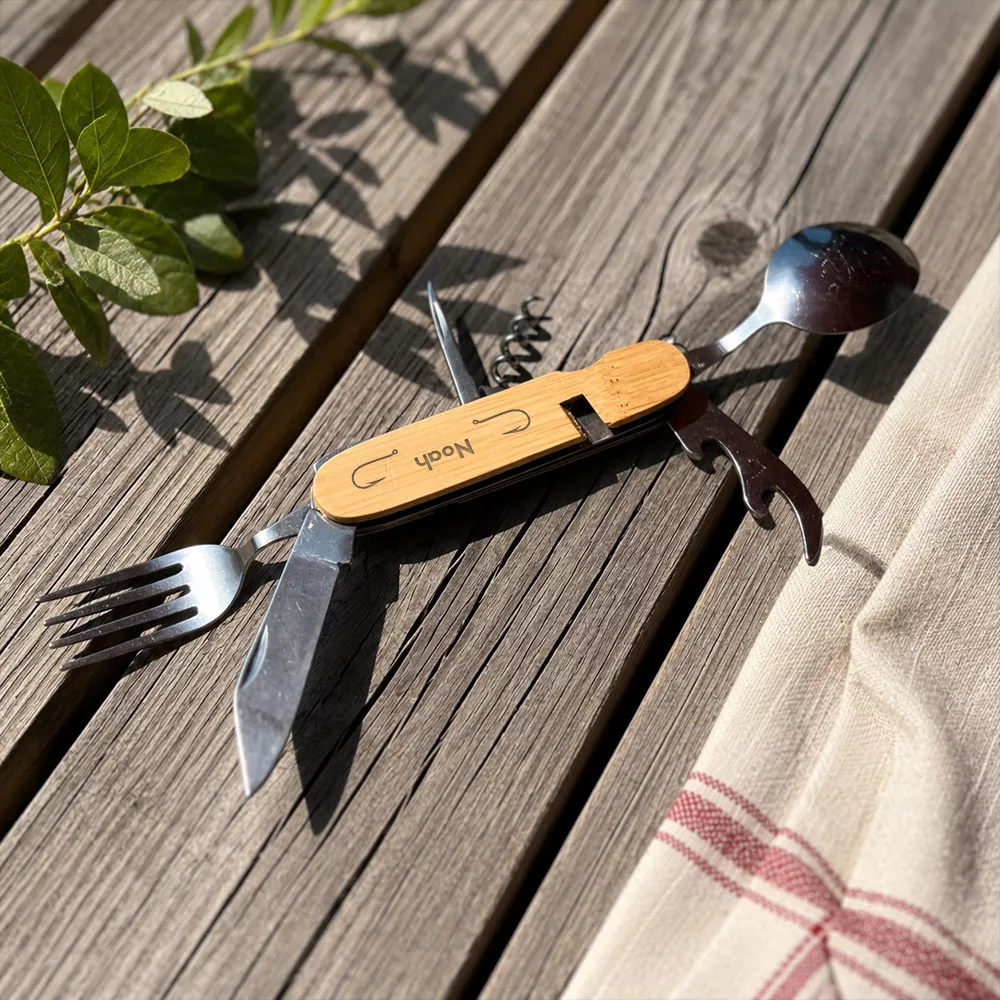 Couteau Suisse Camping Pêcheur à Personnaliser
