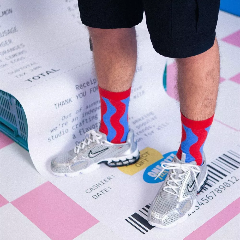 Chaussettes Chips Apéro en Tube Curvies