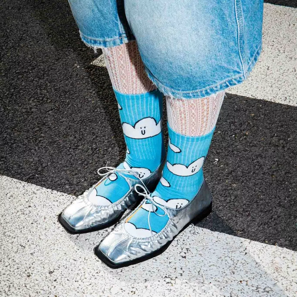 Chaussettes Nuages Feet in the Clouds