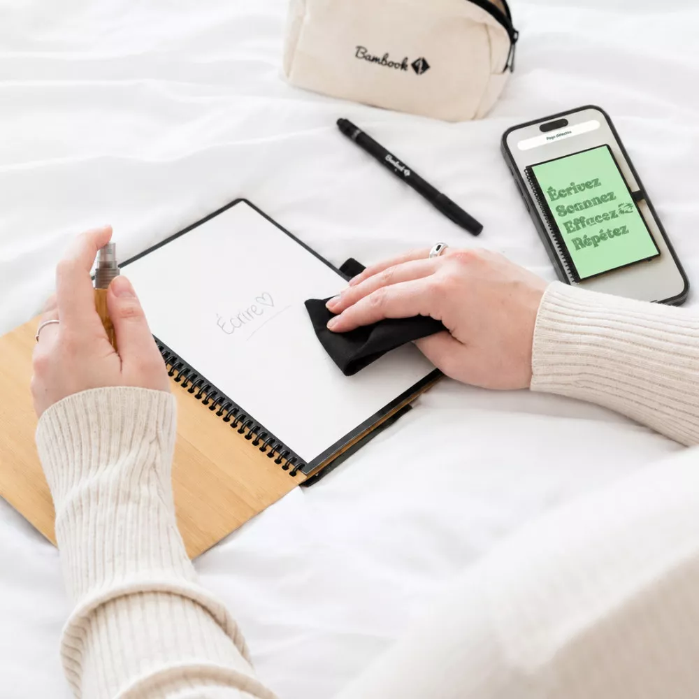 Carnet Effaçable en Bambou Bambook Carnet Effaçable en Bambou Bambook