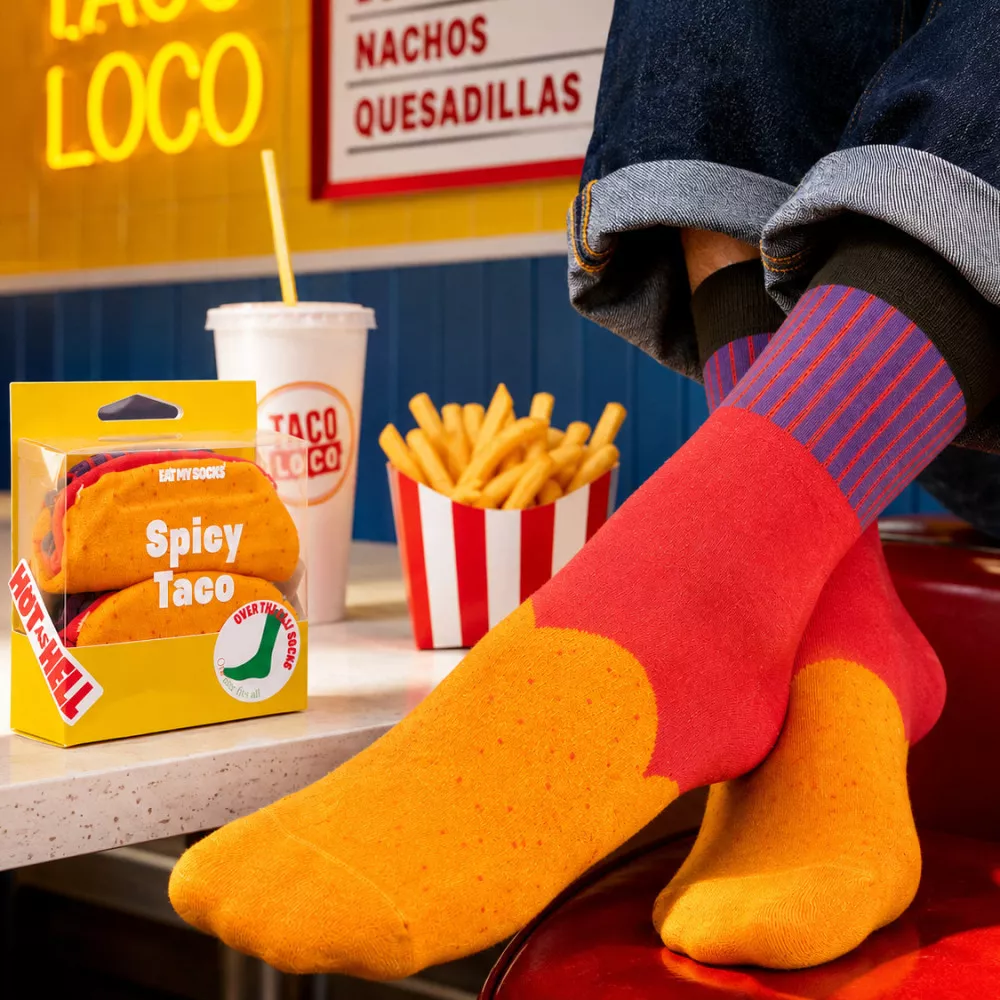 Chaussettes Tacos Épicés Chaussettes Tacos Épicés