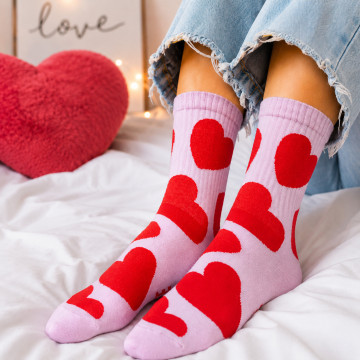 Chaussettes Cœurs More Self Love Chaussettes Cœurs More Self Love