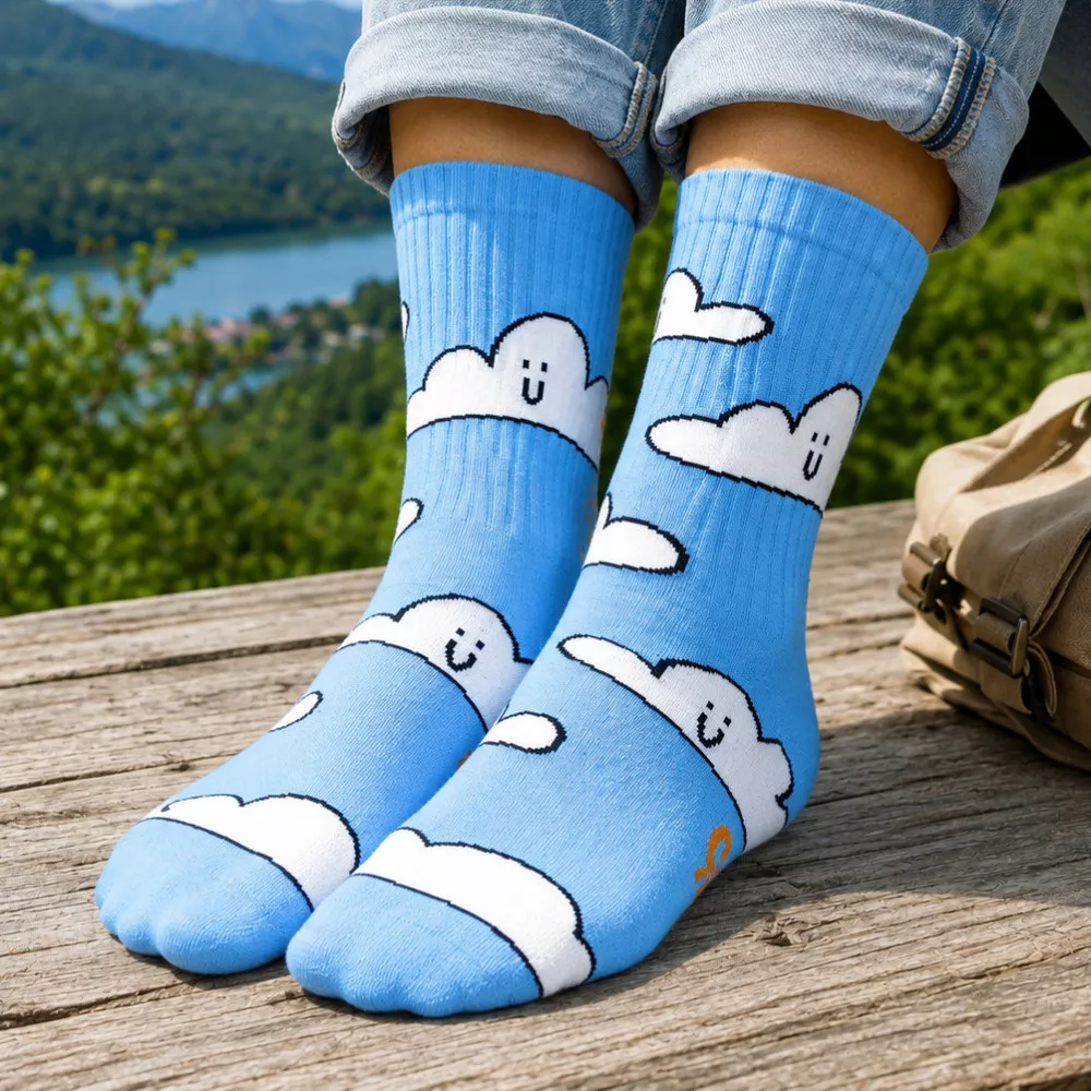 Chaussettes Nuages Feet in the Clouds Chaussettes Nuages Feet in the Clouds