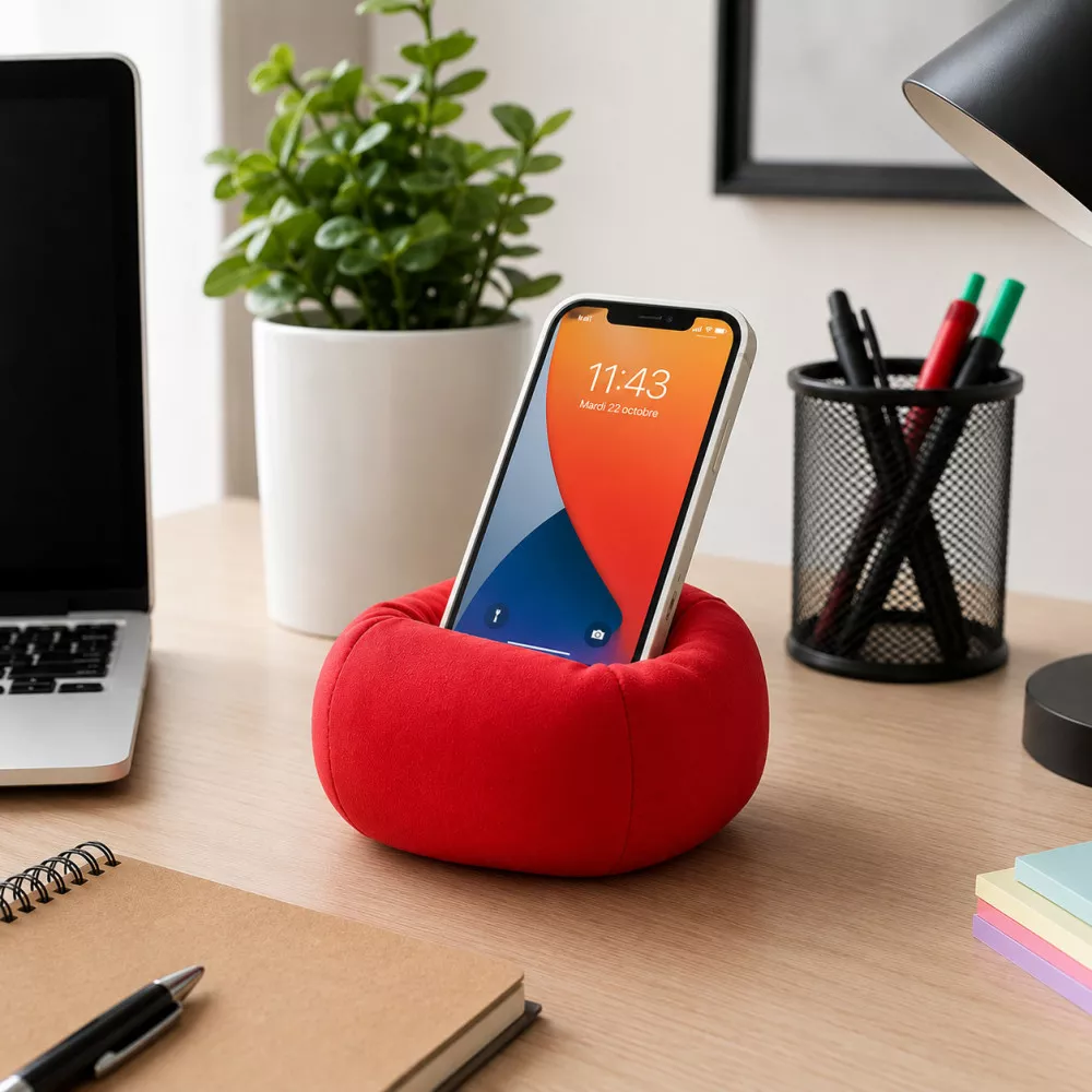 Mini Pouf pour Smartphone Mini Pouf pour Smartphone