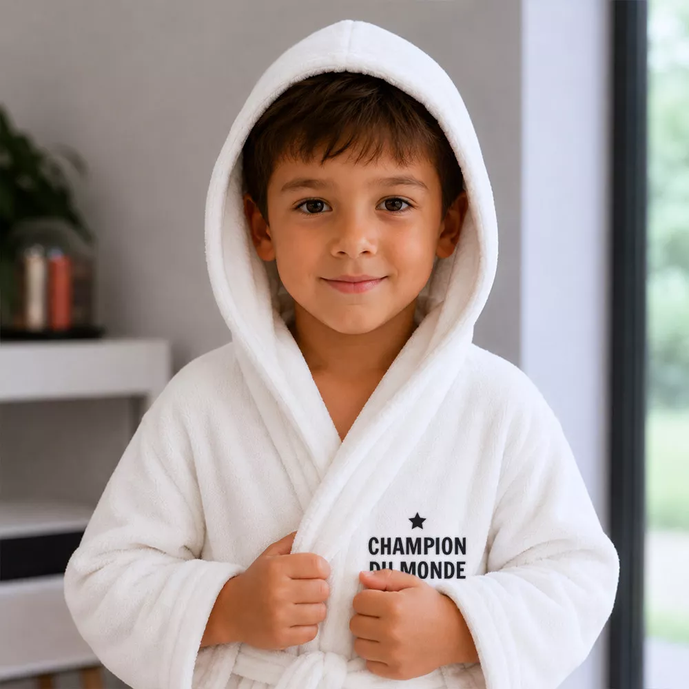 Peignoir de Boxe Enfant à Personnaliser