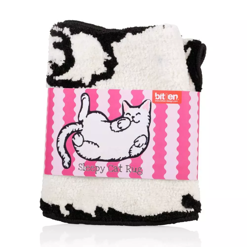 Tapis Chat Blanc Câlin
