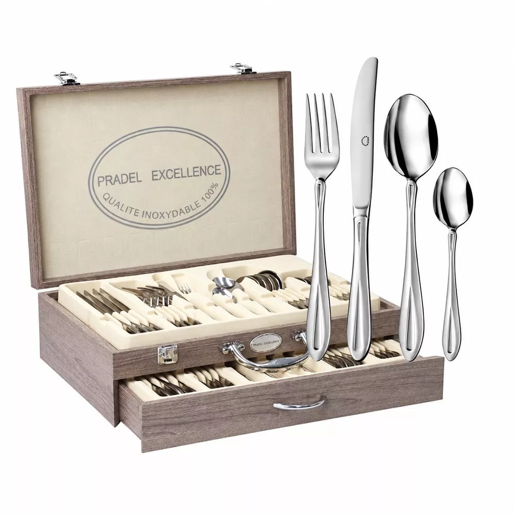 Ménagère Miroir Pradel Excellence 48 Pièces
