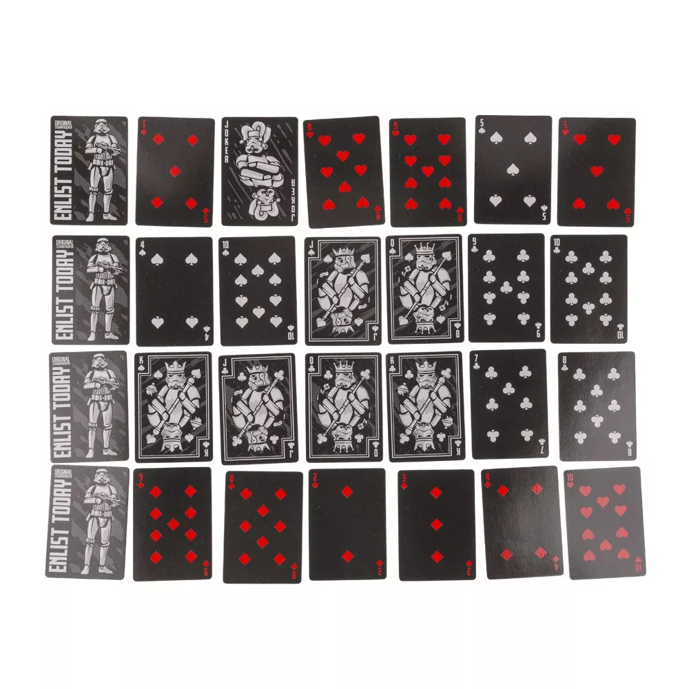 Jeu de 54 Cartes à Jouer Original Stormtrooper