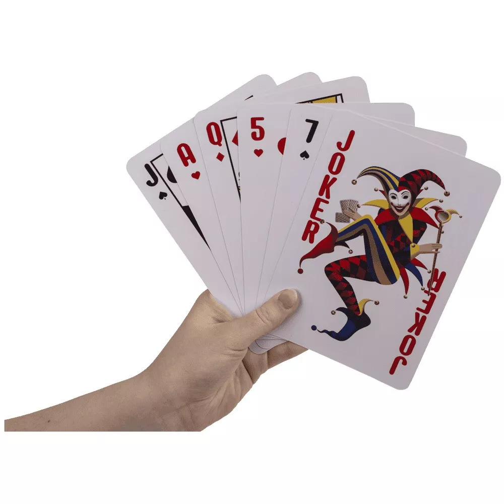 Jeu de 54 Cartes Géantes