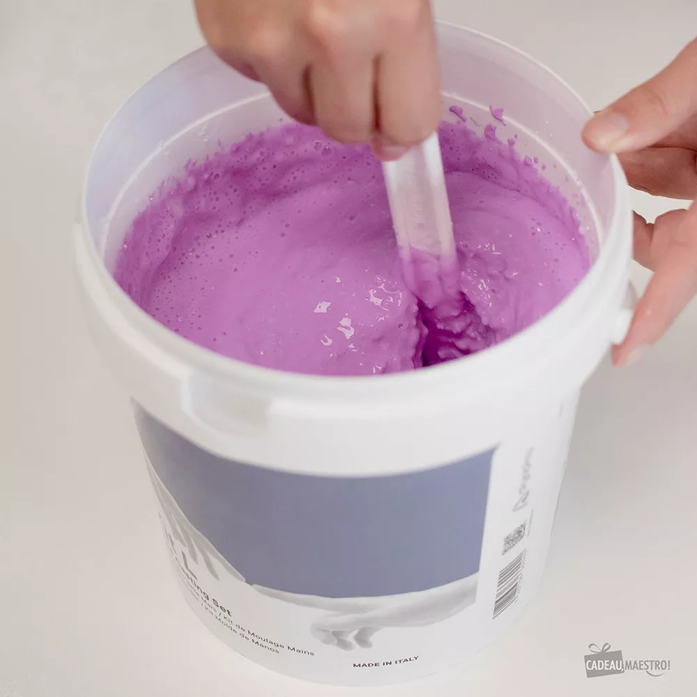 Kit de Moulage 3D de Deux Mains en Plâtre