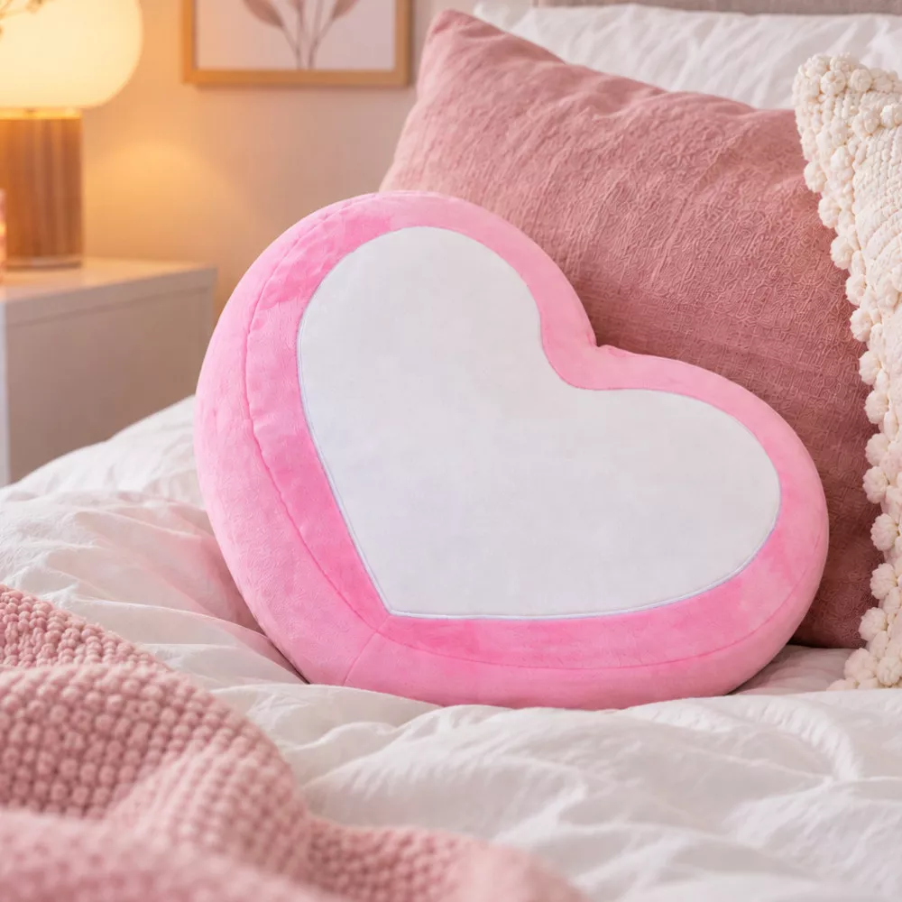 Coussin Coeur Guimauve Coussin Coeur Guimauve