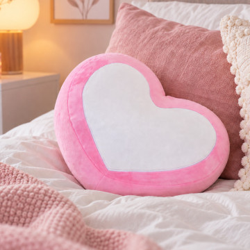 Coussin Coeur Guimauve Coussin Coeur Guimauve