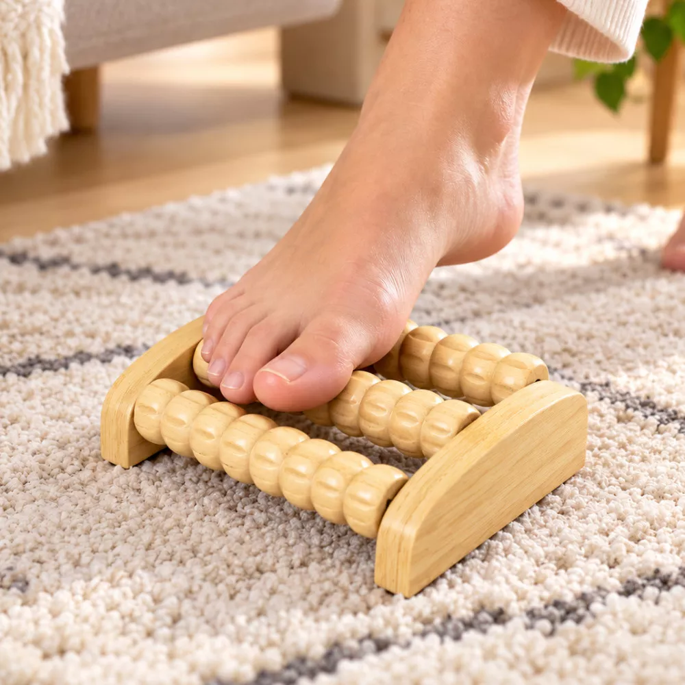 Masseur de Pied en Bambou Masseur de Pied en Bambou