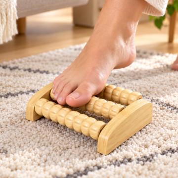 Masseur de Pied en Bambou Masseur de Pied en Bambou