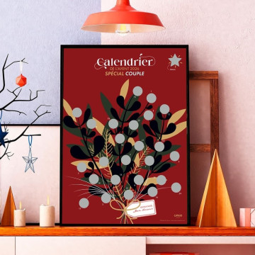 Calendrier de l’Avent à Gratter en Couple 2026