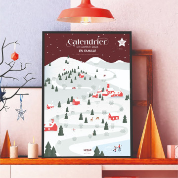 Calendrier de l’Avent à Gratter en Famille 2026