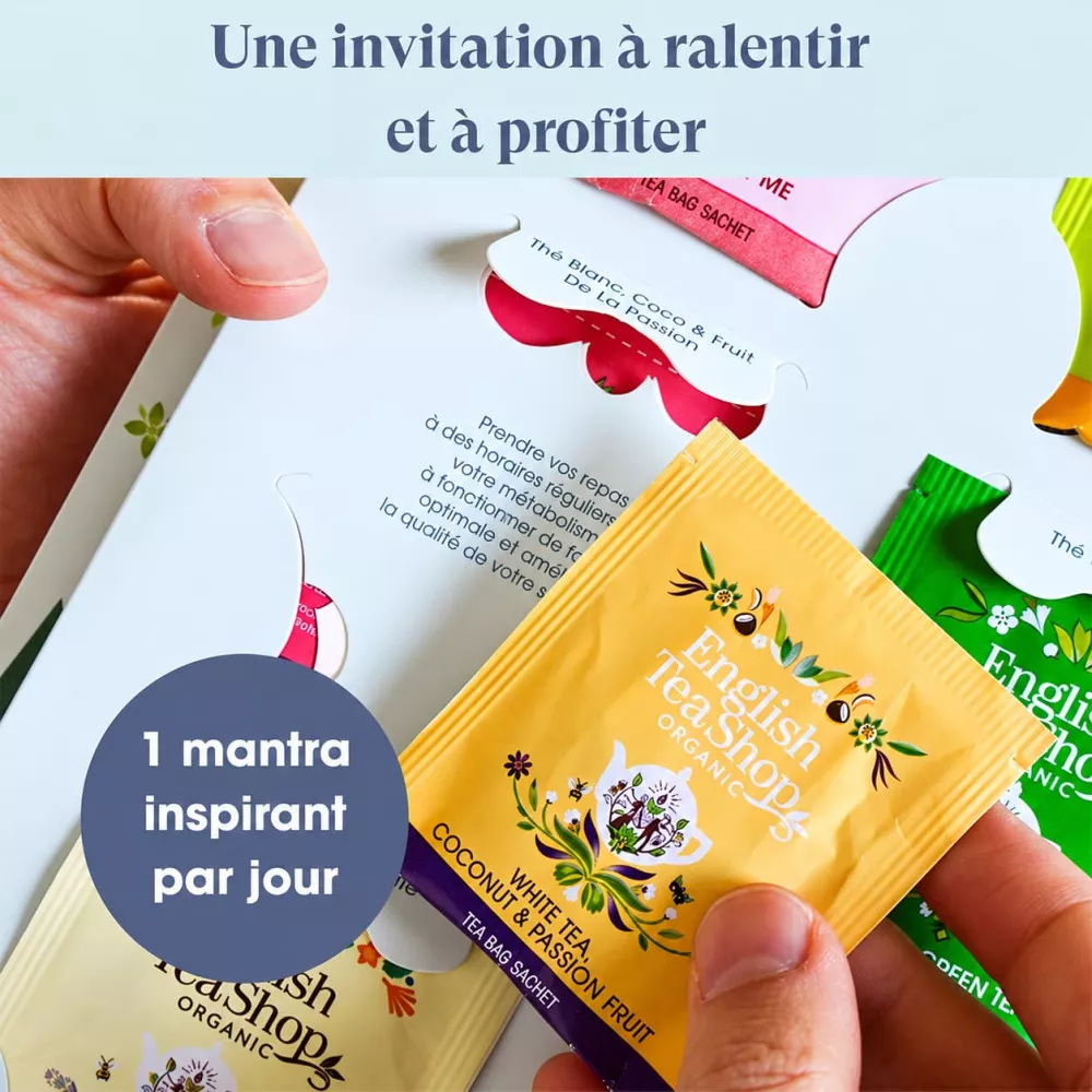 Calendrier de l’Avent du Bien-Être à Infuser 24 Thés et Infusions Bio