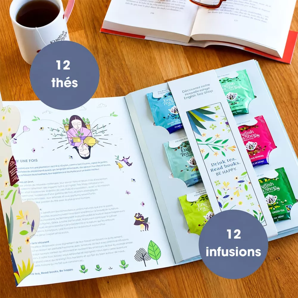 Calendrier de l’Avent du Bien-Être à Infuser 24 Thés et Infusions Bio