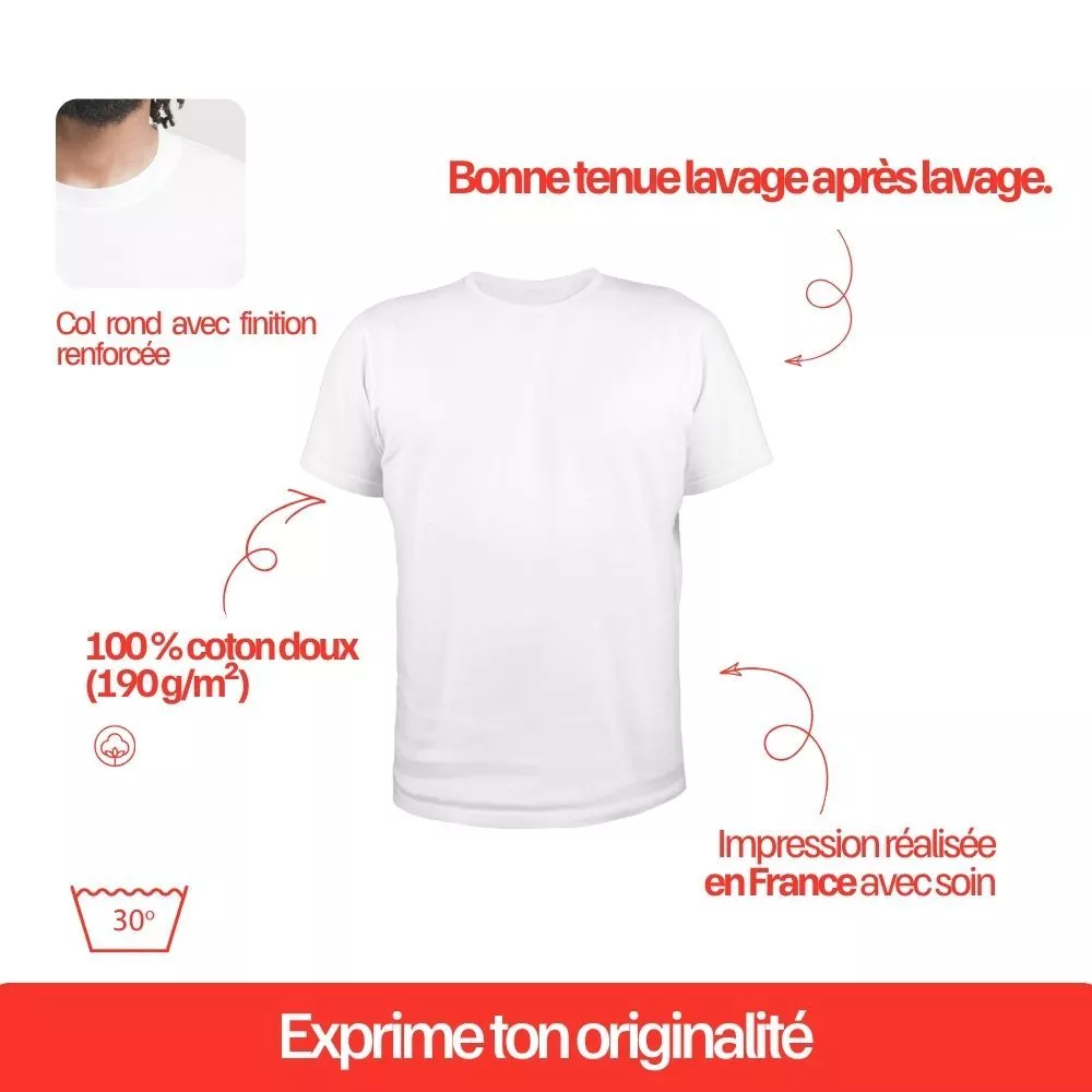 T-shirt à Personnaliser