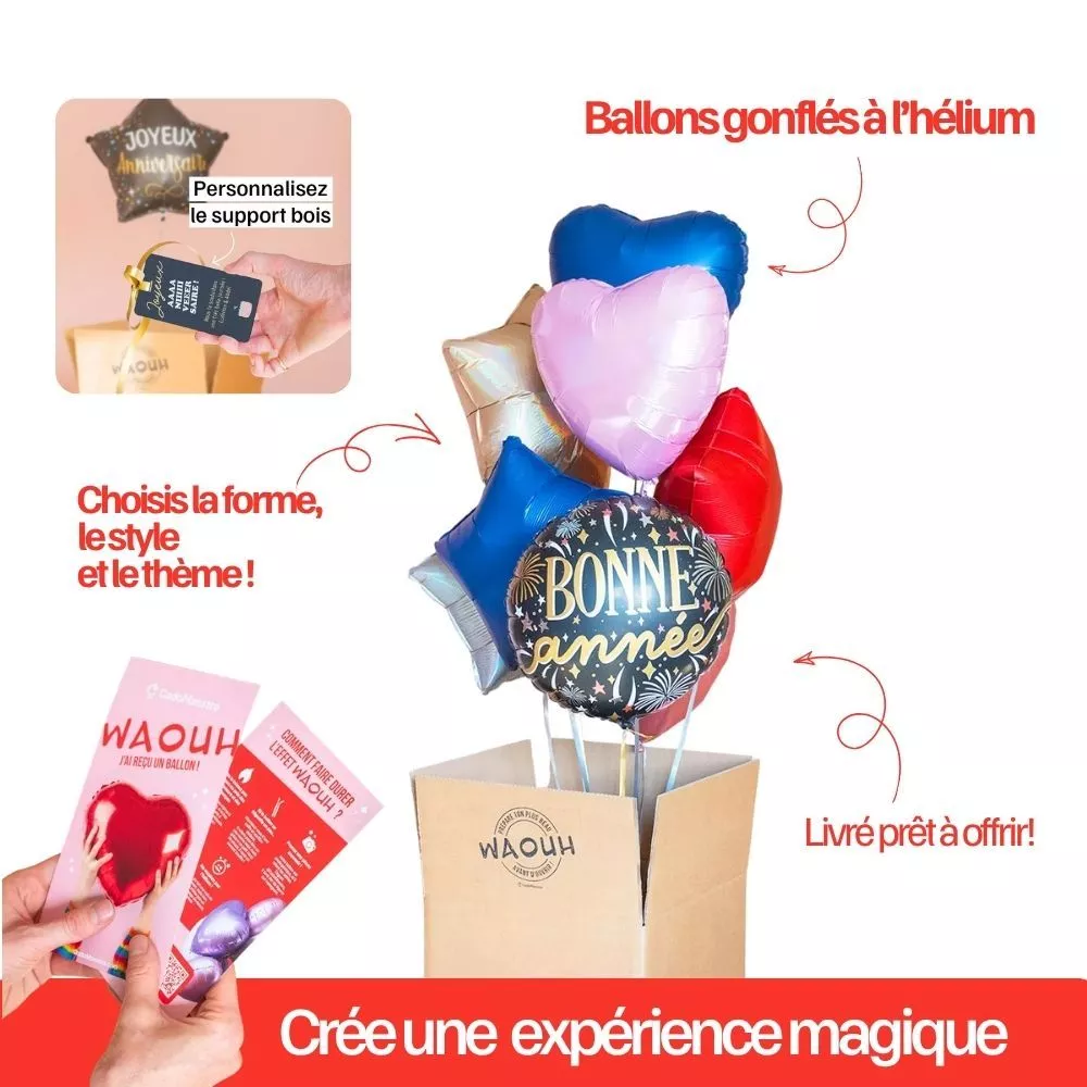 Box Ballon Surprise Cœur