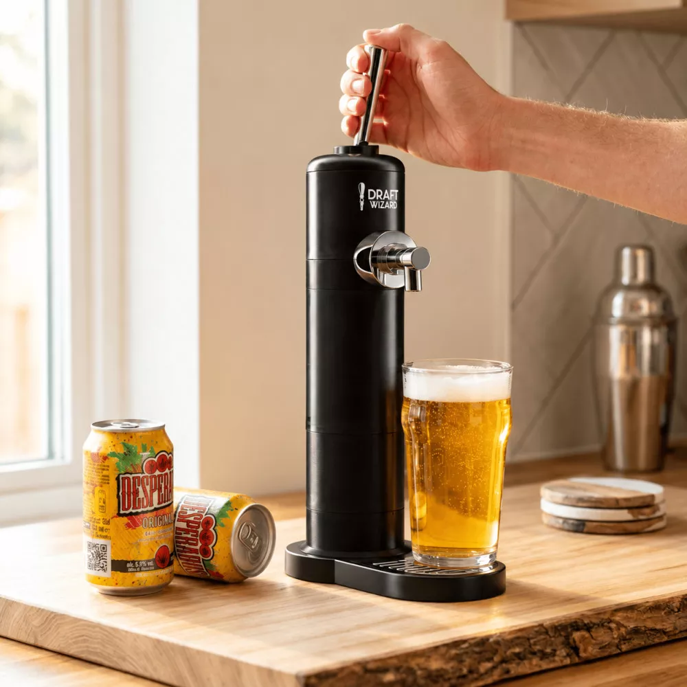 Tireuse à Bière Ultrasonique pour Canettes et Bouteilles Tireuse à Bière Ultrasonique pour Canettes et Bouteilles