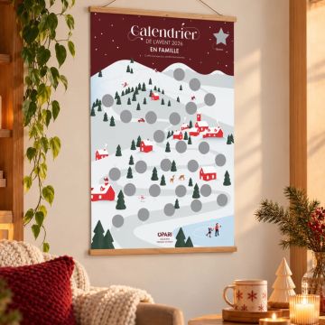 Calendrier de l’Avent à Gratter en Famille 2026 Calendrier de l’Avent à Gratter en Famille 2026