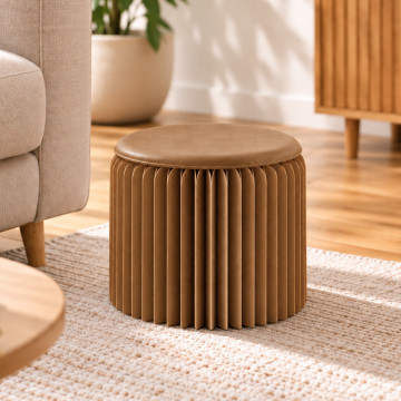 Tabouret en Kraft Pliable 28 cm Tabouret en Kraft Pliable 28 cm