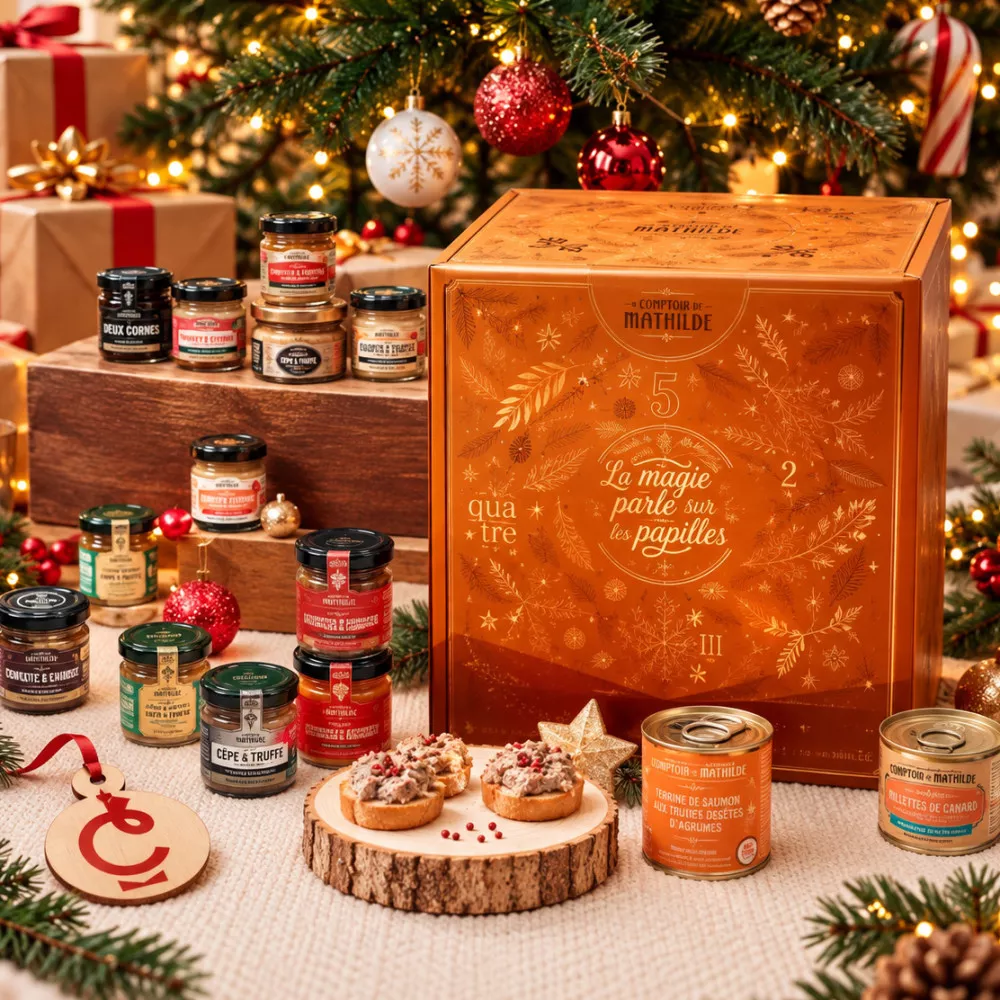 Calendrier de l’Avent Gourmet Sucré Salé 24 Spécialités Calendrier de l’Avent Gourmet Sucré Salé 24 Spécialités