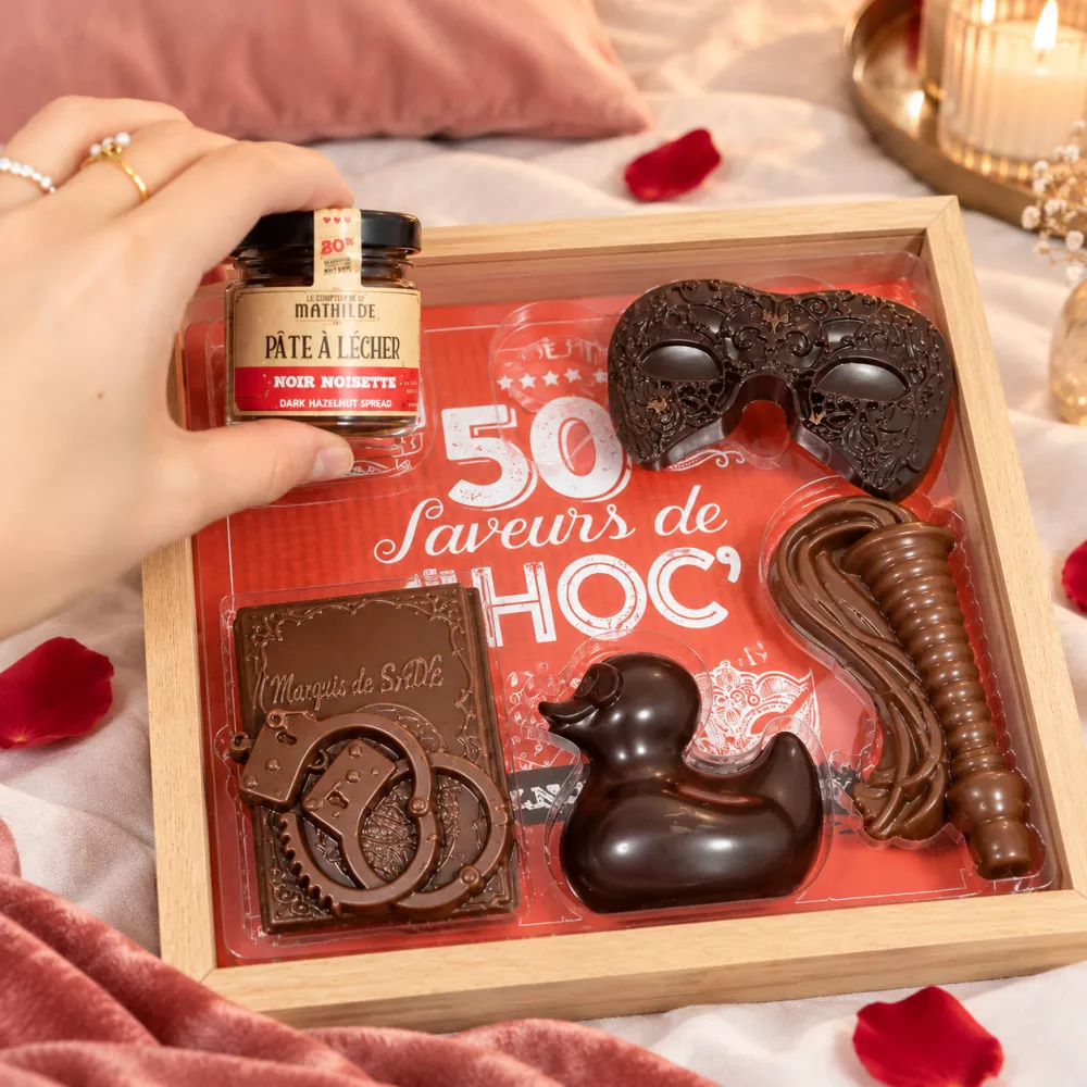 Coffret 50 Nuances de Chocolat Coffret 50 Nuances de Chocolat
