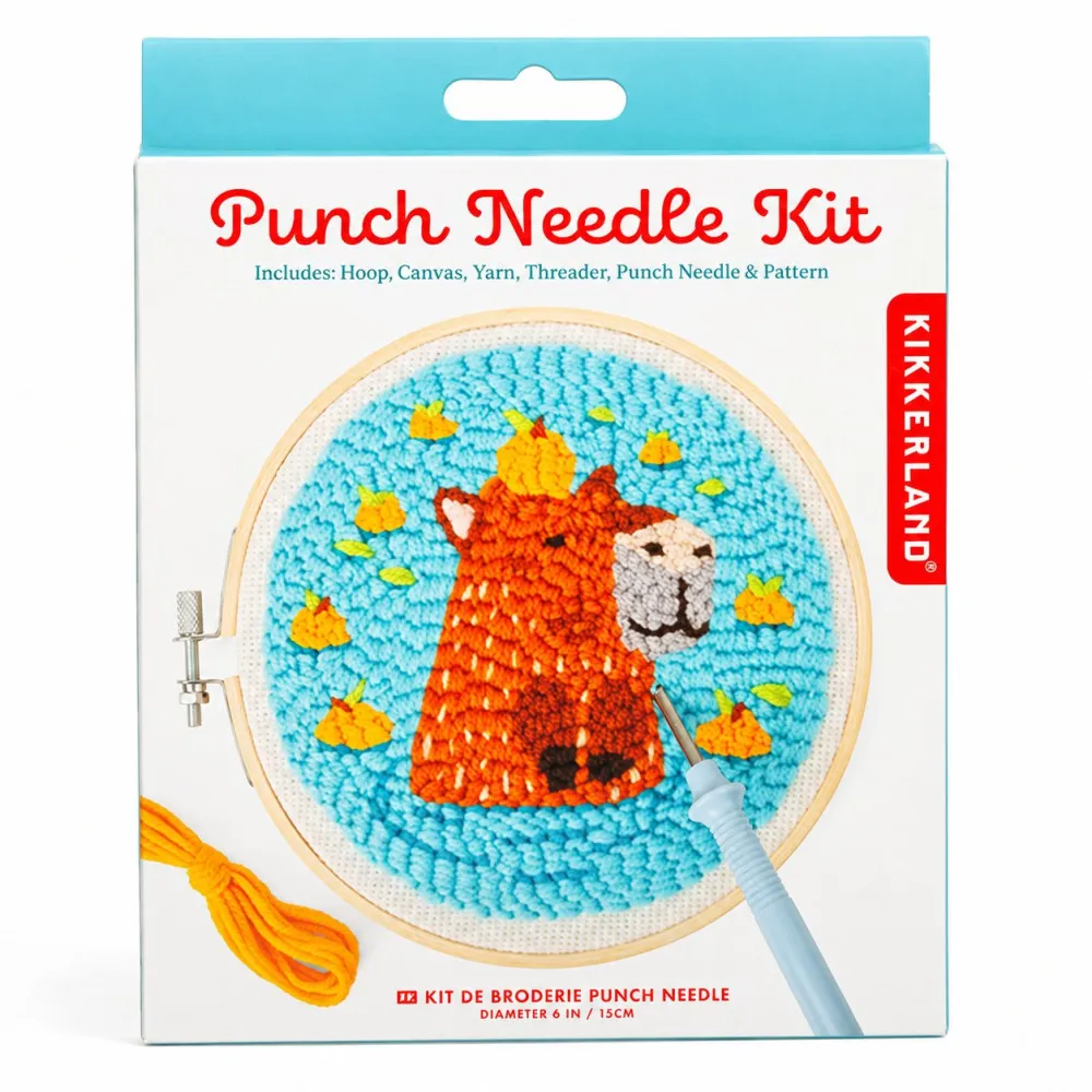 Kit Punch Needle Capybara