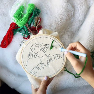 Kit Punch Needle Champignon